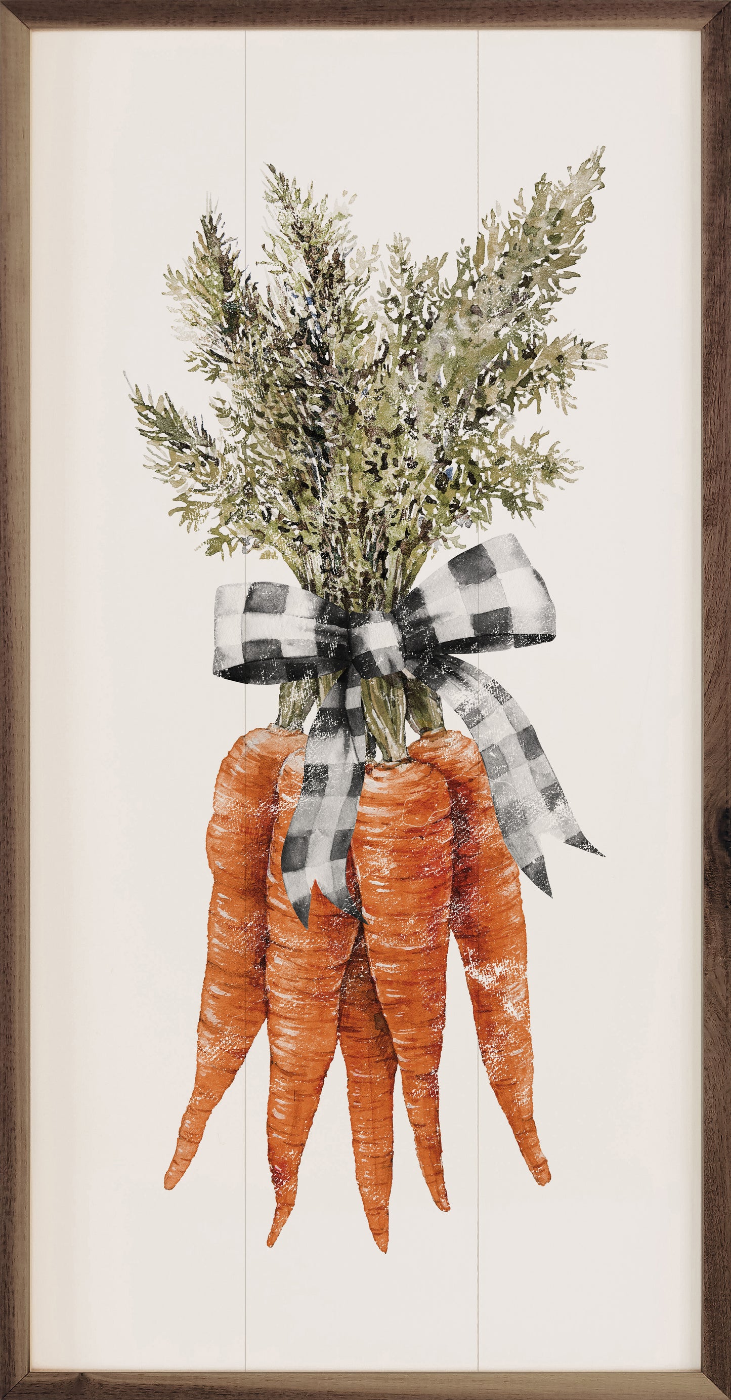 R - Group of Carrots with Bow 20"x40"