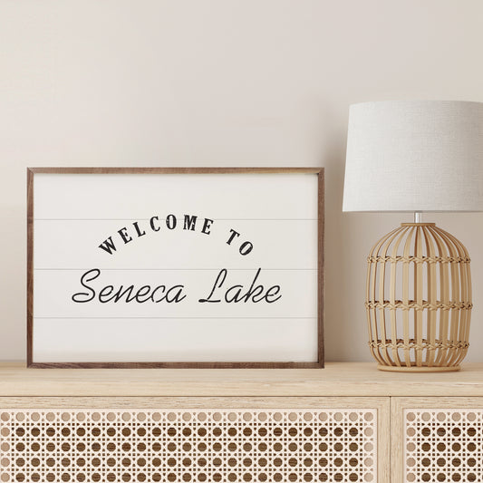 Welcome To Arch | Personalized Wood Sign