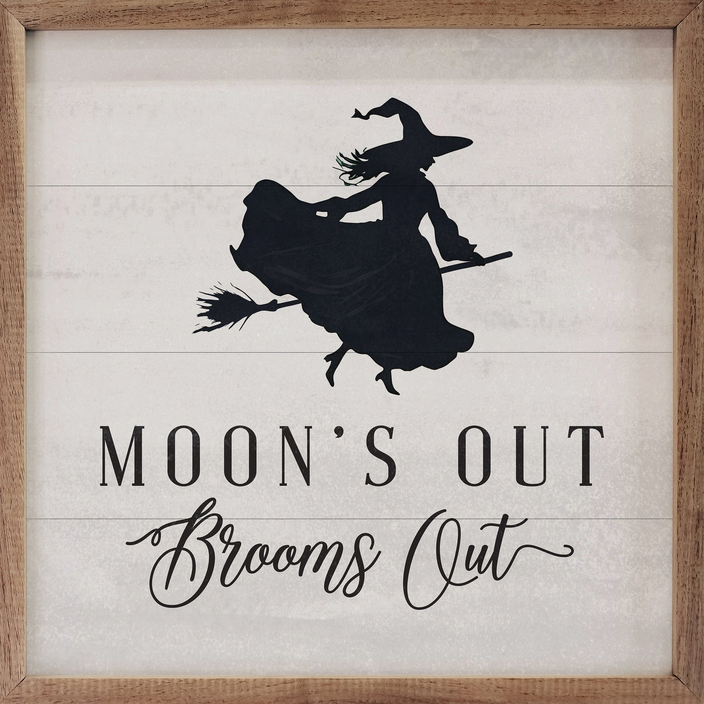 R - Moons Out Brooms Out 4"x4"