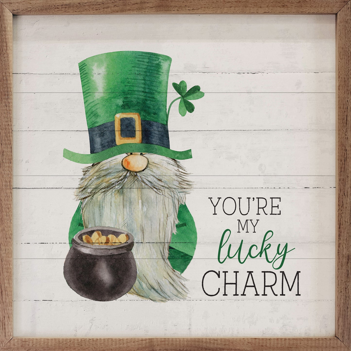 R - You're My Lucky Charm 4"x4"