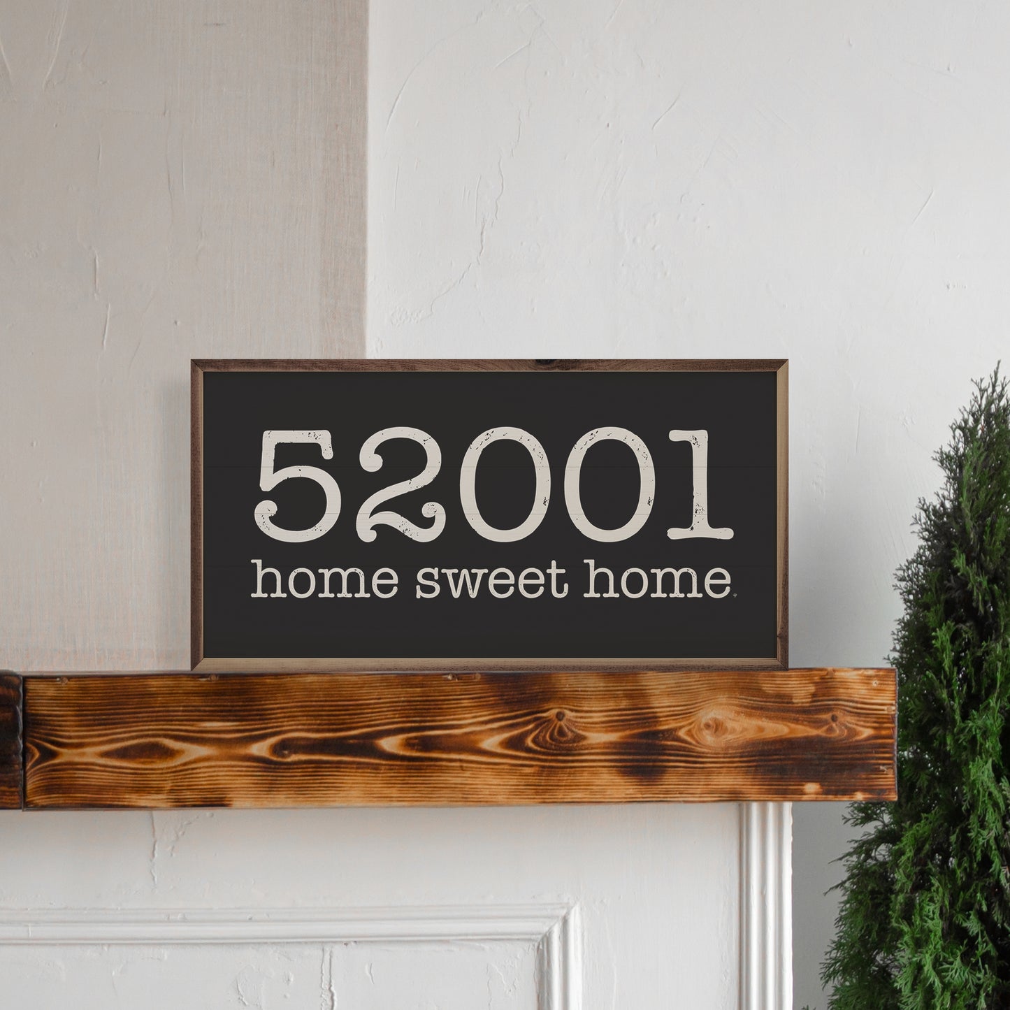 Home Sweet Home | Personalized Wood Sign