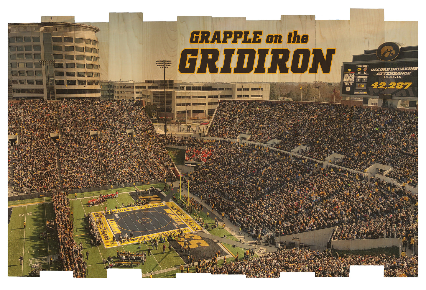 Grapple On The Gridiron Staggered