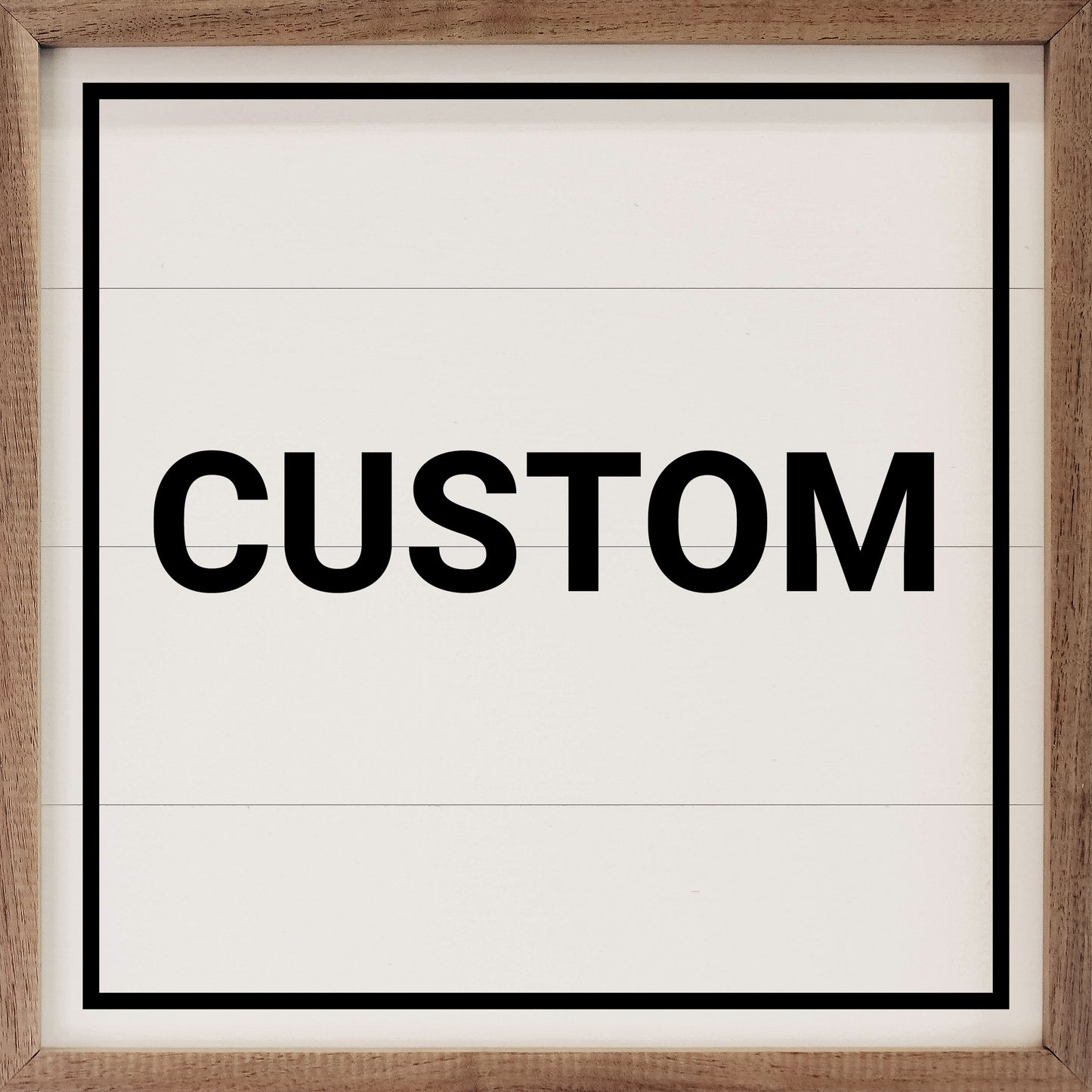 Shimlee Custom - Custom Size Muscatine Signage Alpha Panel Outdoor