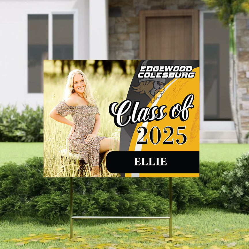 Personalized Graduate Yard Sign - 24x18