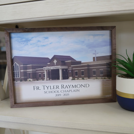 Photo and Text Fade | Landscape Wood Wall Sign