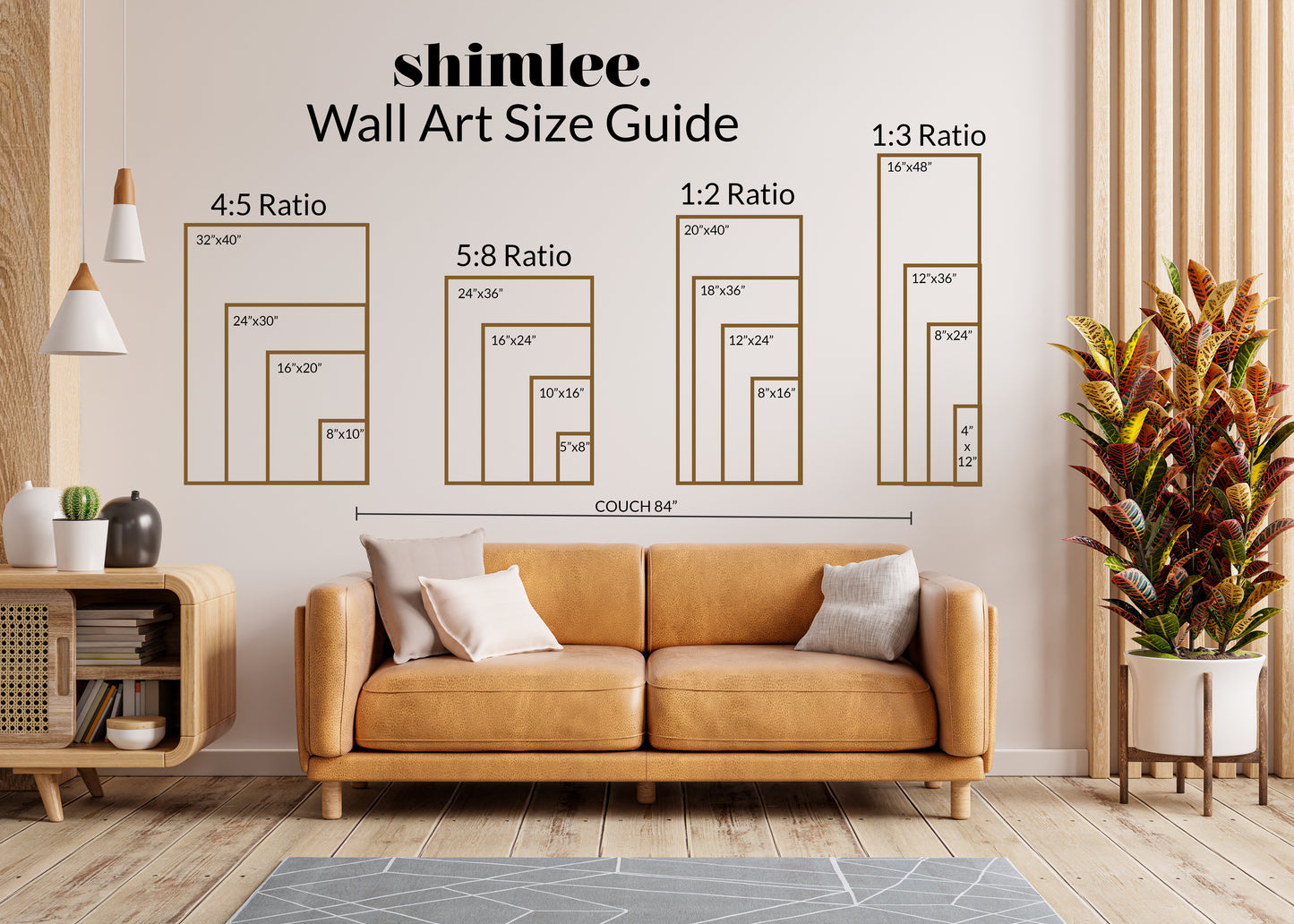 Portrait | Walnut Framed Wood Print