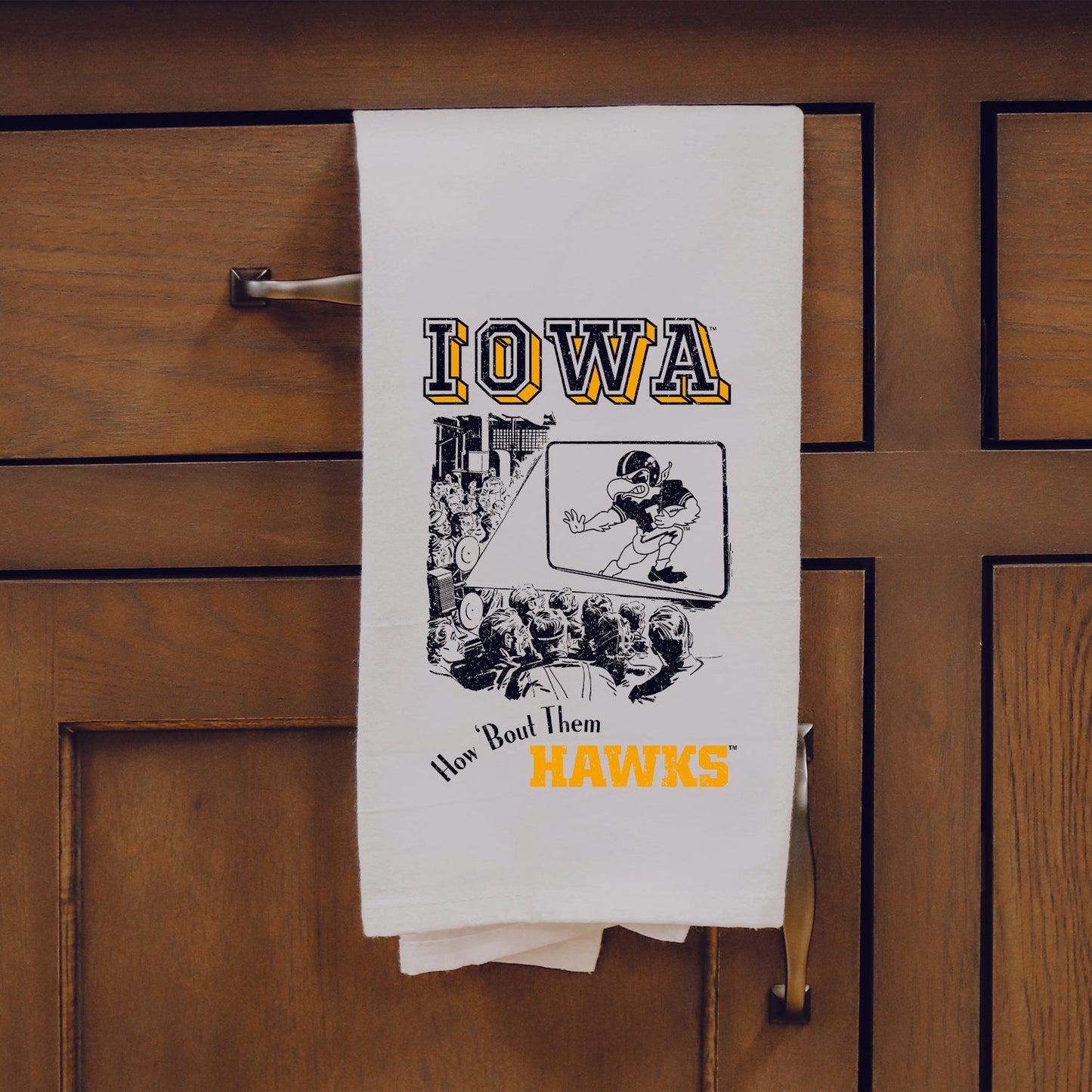 University Of Iowa How 'Bout Them Hawks Towel