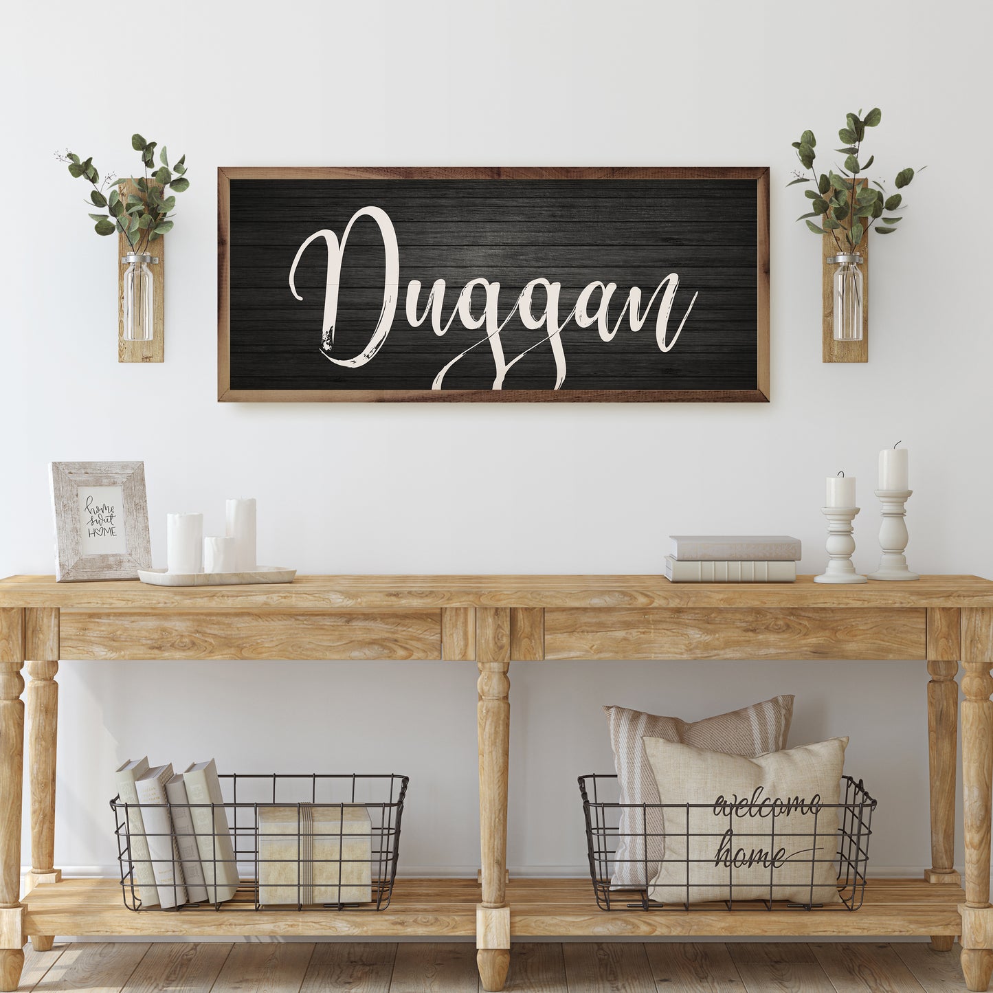 Distressed Name | Personalized Wood Sign