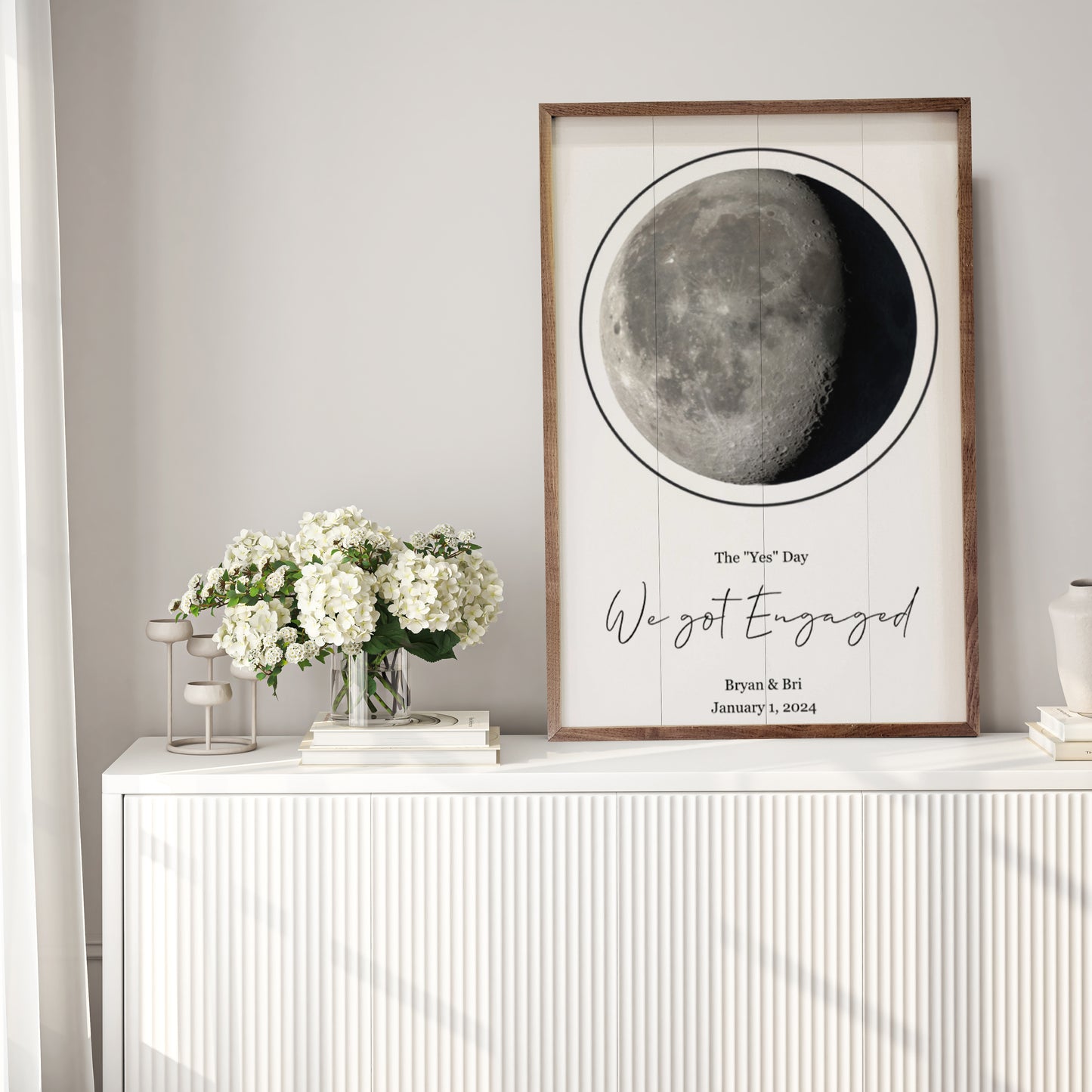 Moon Phase | Personalized Wood Sign