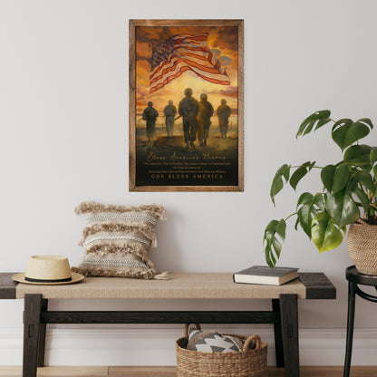 God Bless America's Heroes By Bonnie Mohr