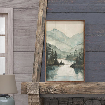 Mountain River View
