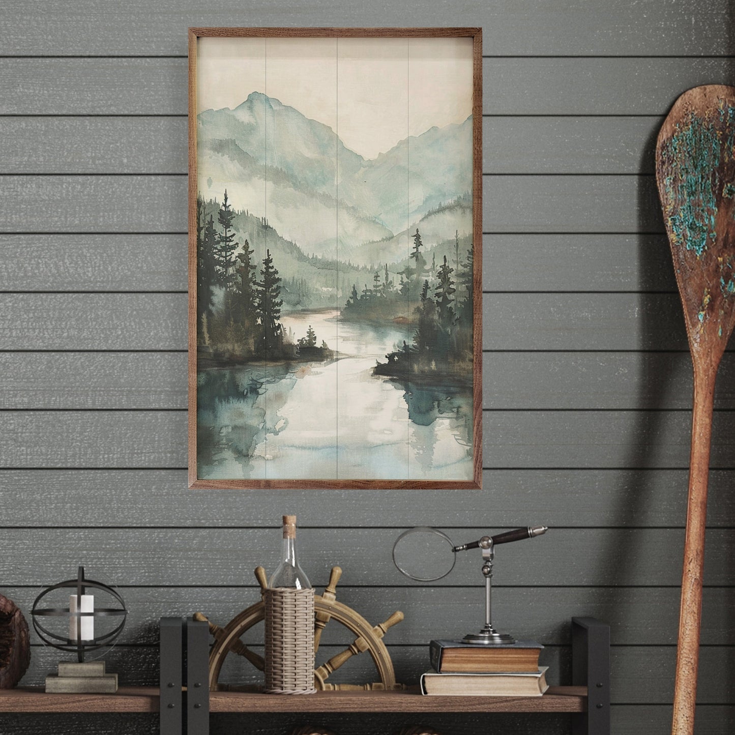 Mountain River View