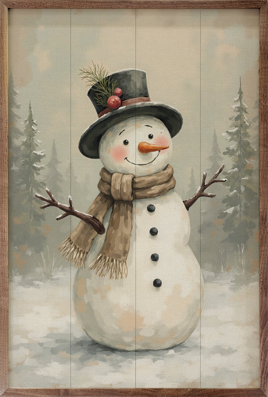 RD - Snowman 16"x24"
