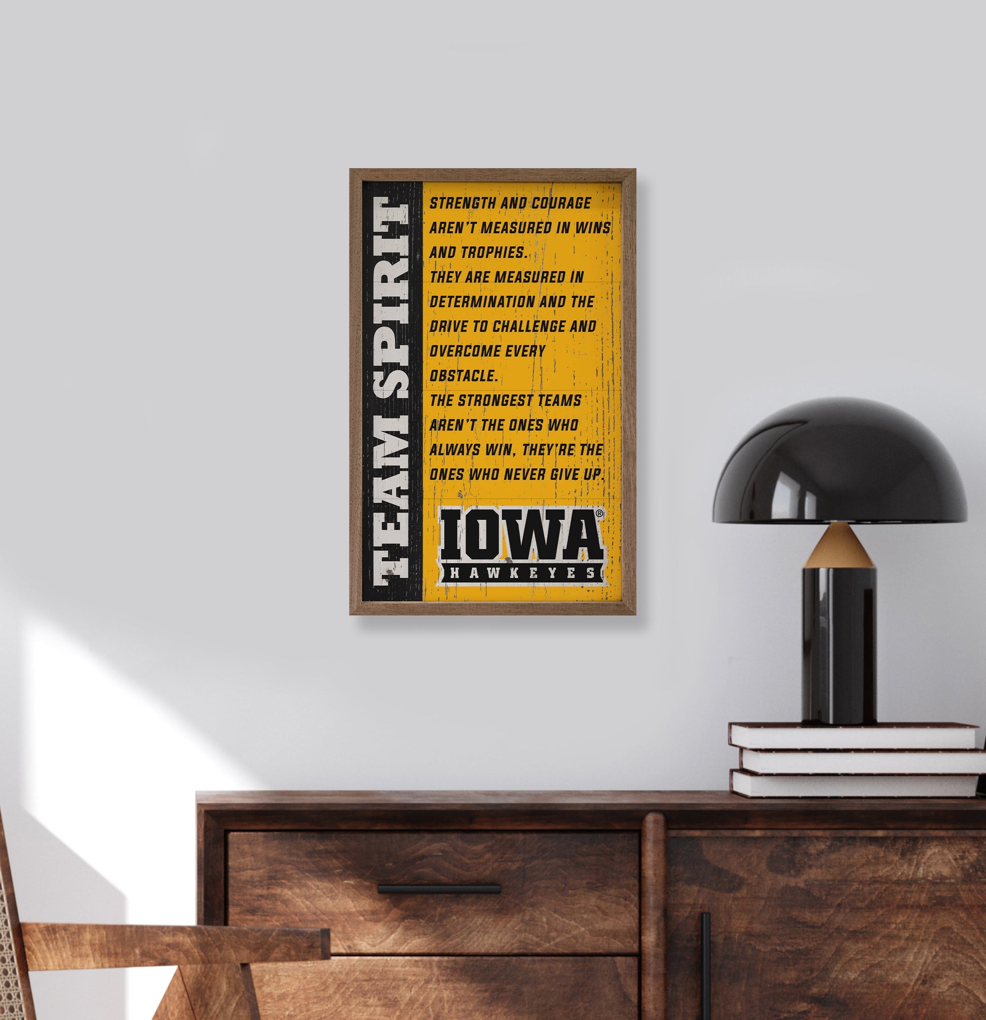 Team Spirit Iowa 10x16 / Gold