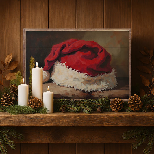 RD - Santa's Hat 16"x10"