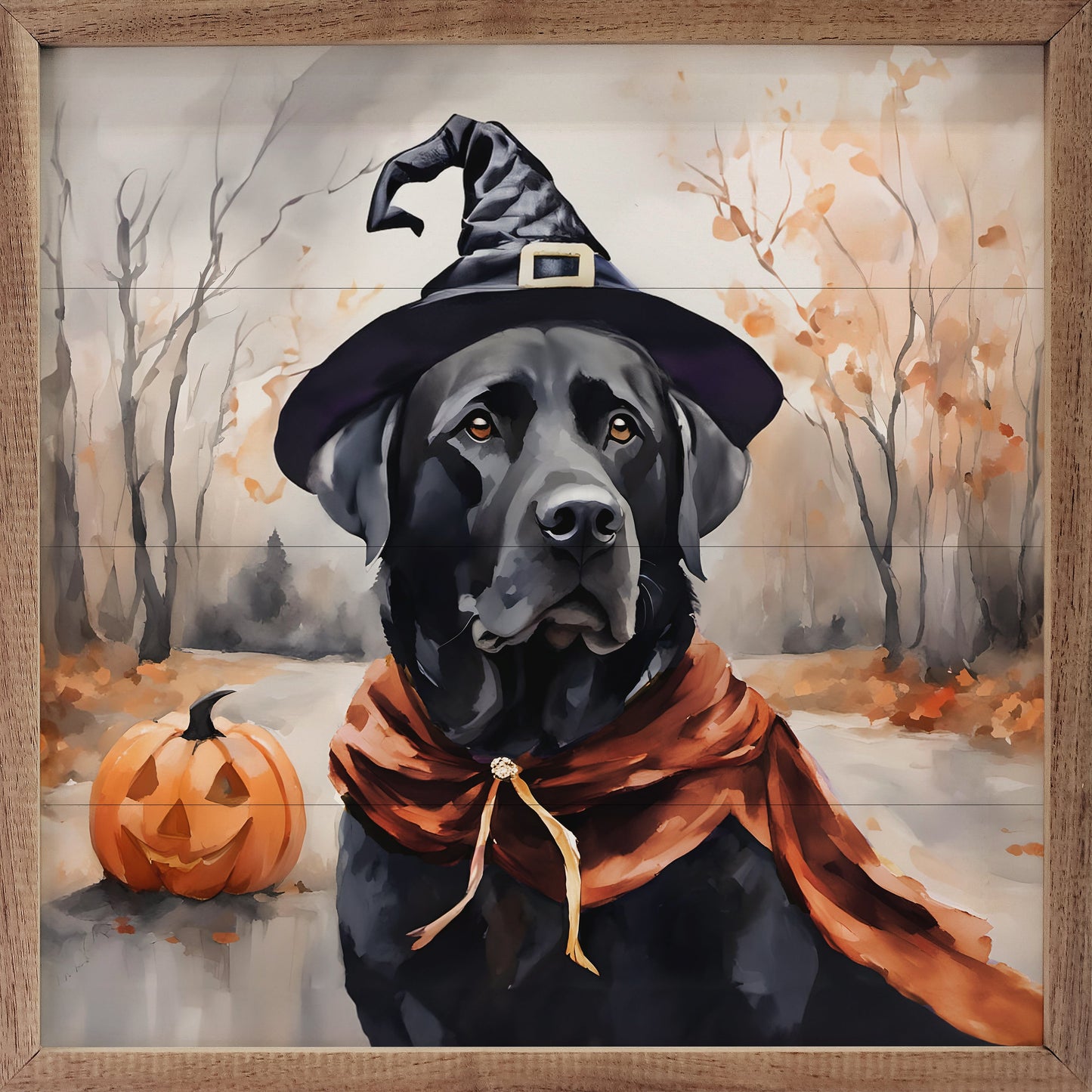 Halloween Black Lab