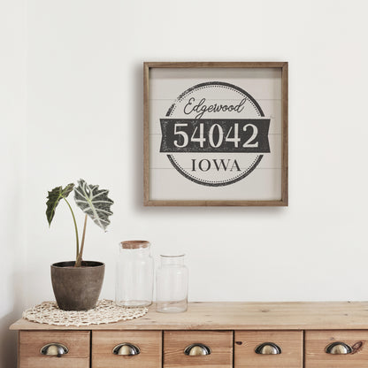 Vintage City Banner | Personalized Wood Sign