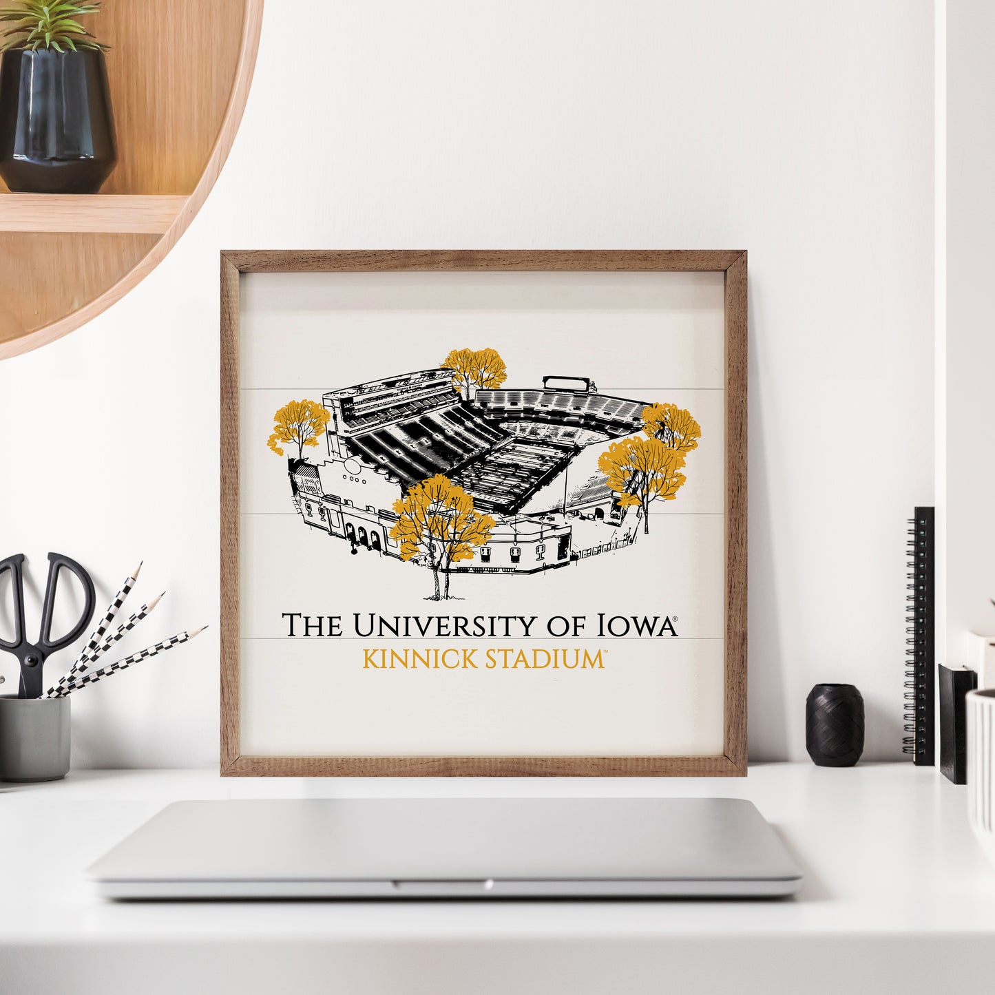 Sketch II Kinnick Stadium University of Iowa