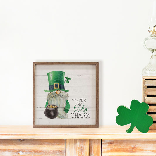R - You're My Lucky Charm  4"x4"
