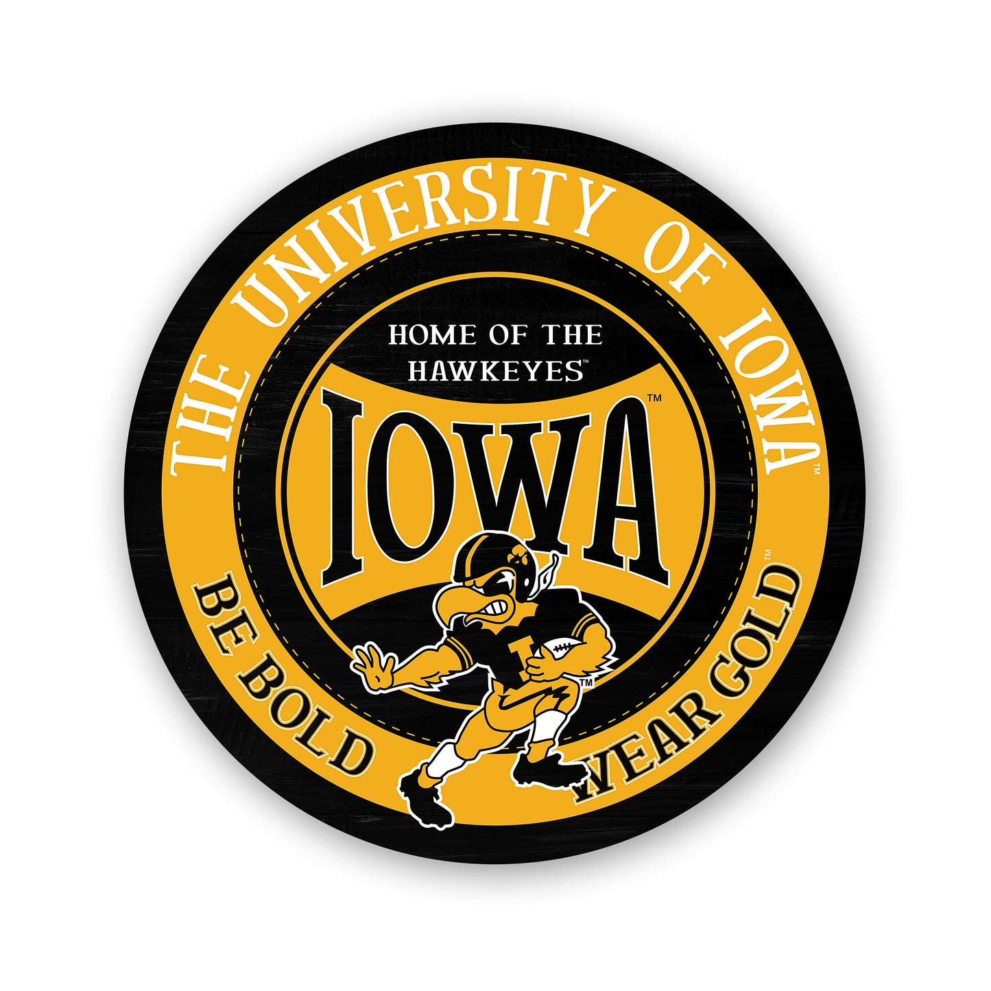 Traditional University Iowa Circle