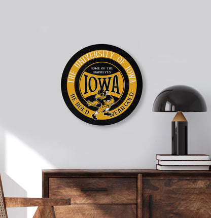 Traditional University Iowa Circle