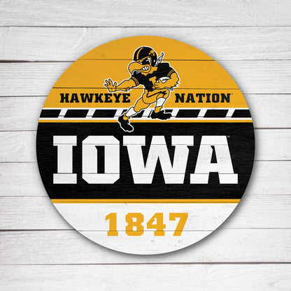 Modern Established Iowa 16x16 / Multi-Color