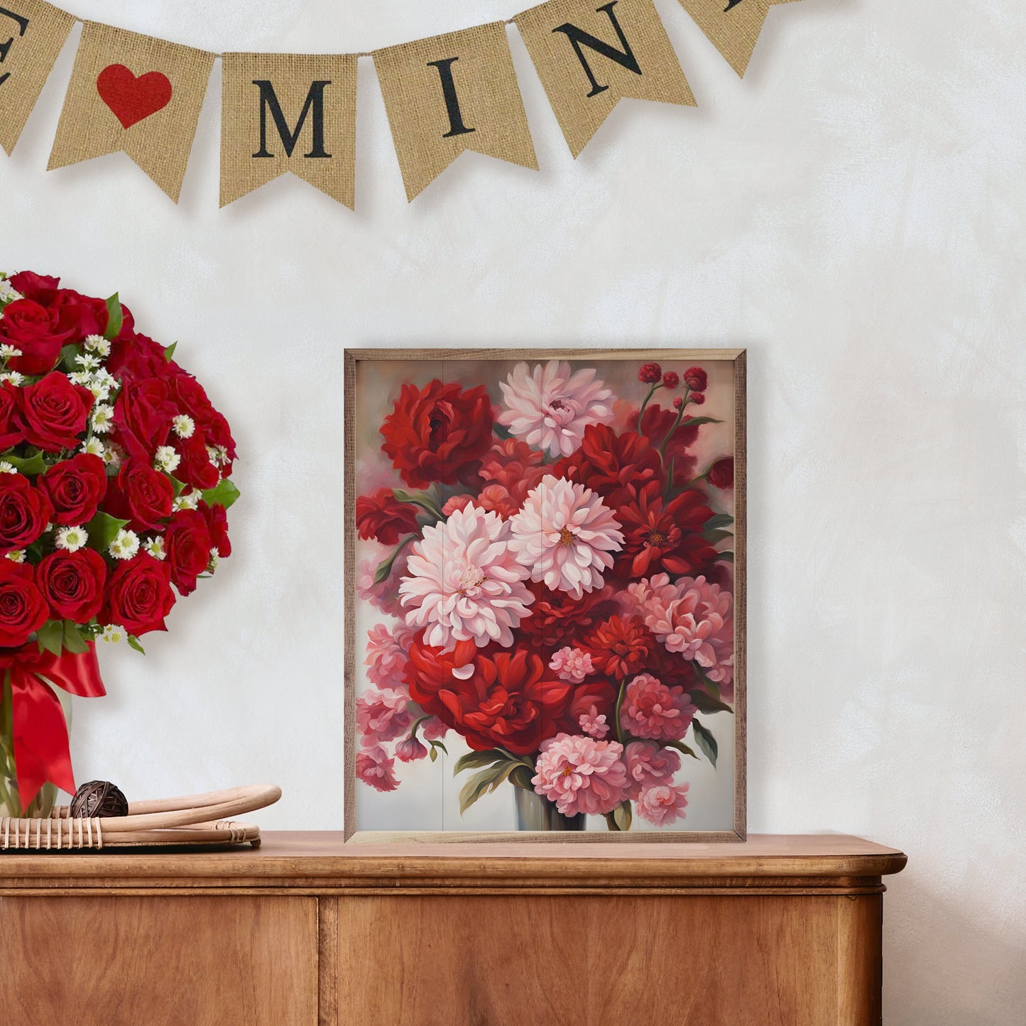 Red And Pink Bouquet