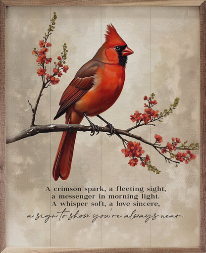 R -  A Sign Your are Always Near - 8"x10"