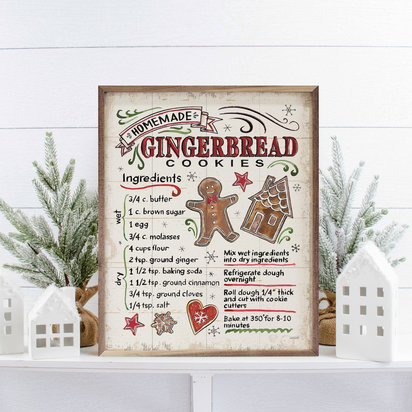 RD - Christmas Treats VI Gingerbread  24"x30"