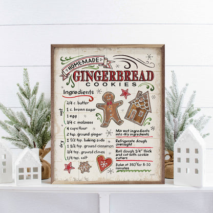 RD - Christmas Treats VI Gingerbread  24"x30"