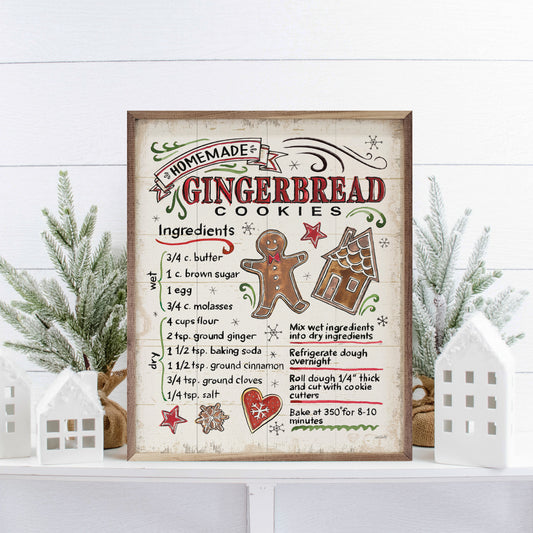 RD - Christmas Treats VI Gingerbread  24"x30"