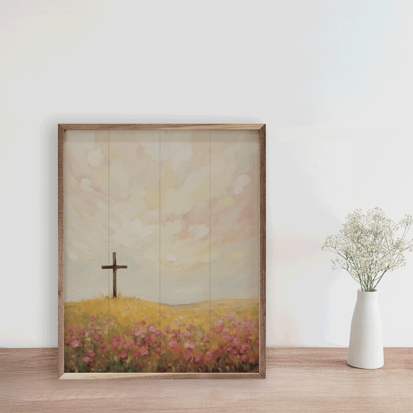 Cross In Summer Field