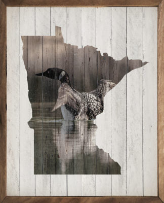 Weathered Minnesota Loon