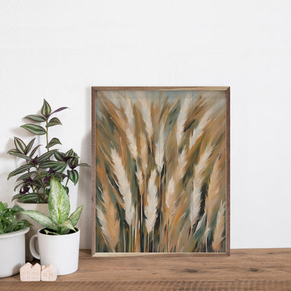 RD - Pampas Grass Field 32"x40"