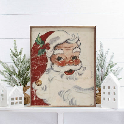 RD - Rosy Cheeks Santa 32"x40"