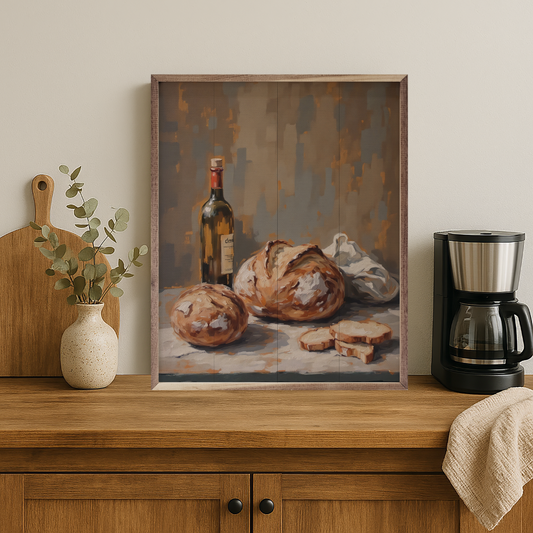 R - Sourdough on Counter 8"x10"