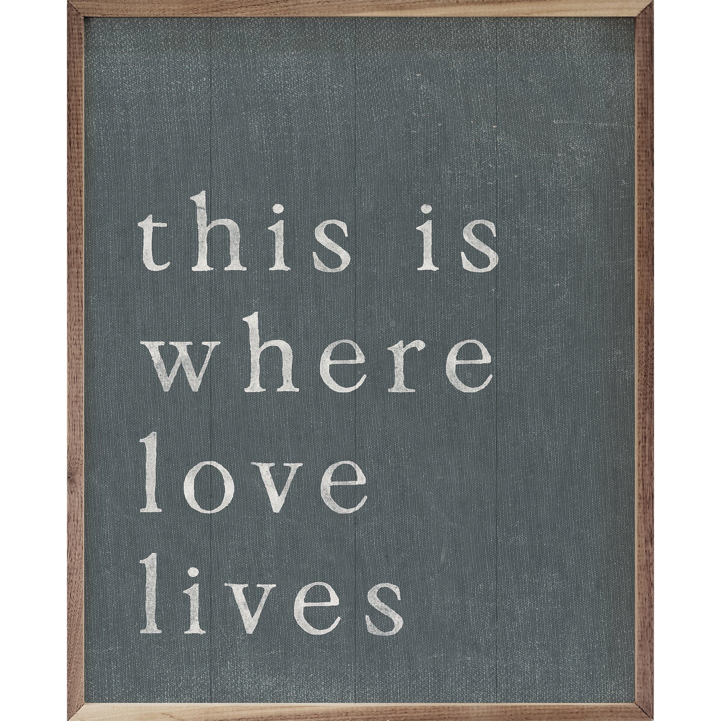 RD - This is Where Love Lives-Blue 8"x10"