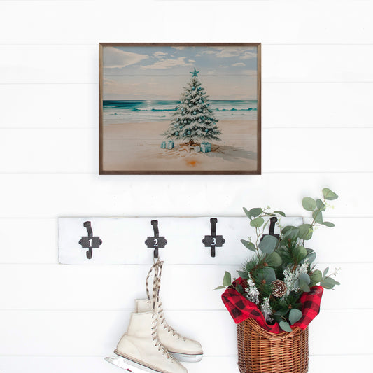 RD - Beach Holiday Tree 10x8"