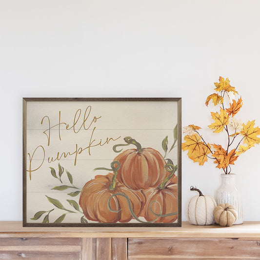 R - Hello Pumpkin  30"x24"