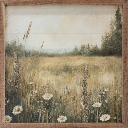Daisy Meadow By Petals Prints Design