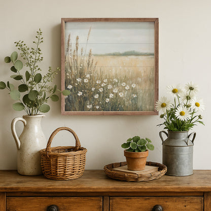 Daisy Meadow By Petals Prints Design