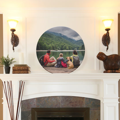 Circle | Wood Print