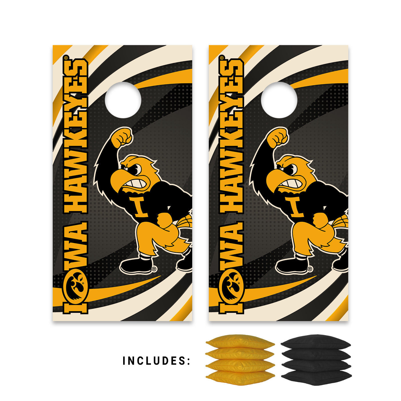 Iowa Hawkeyes® Herky Bag Board Set with Bags