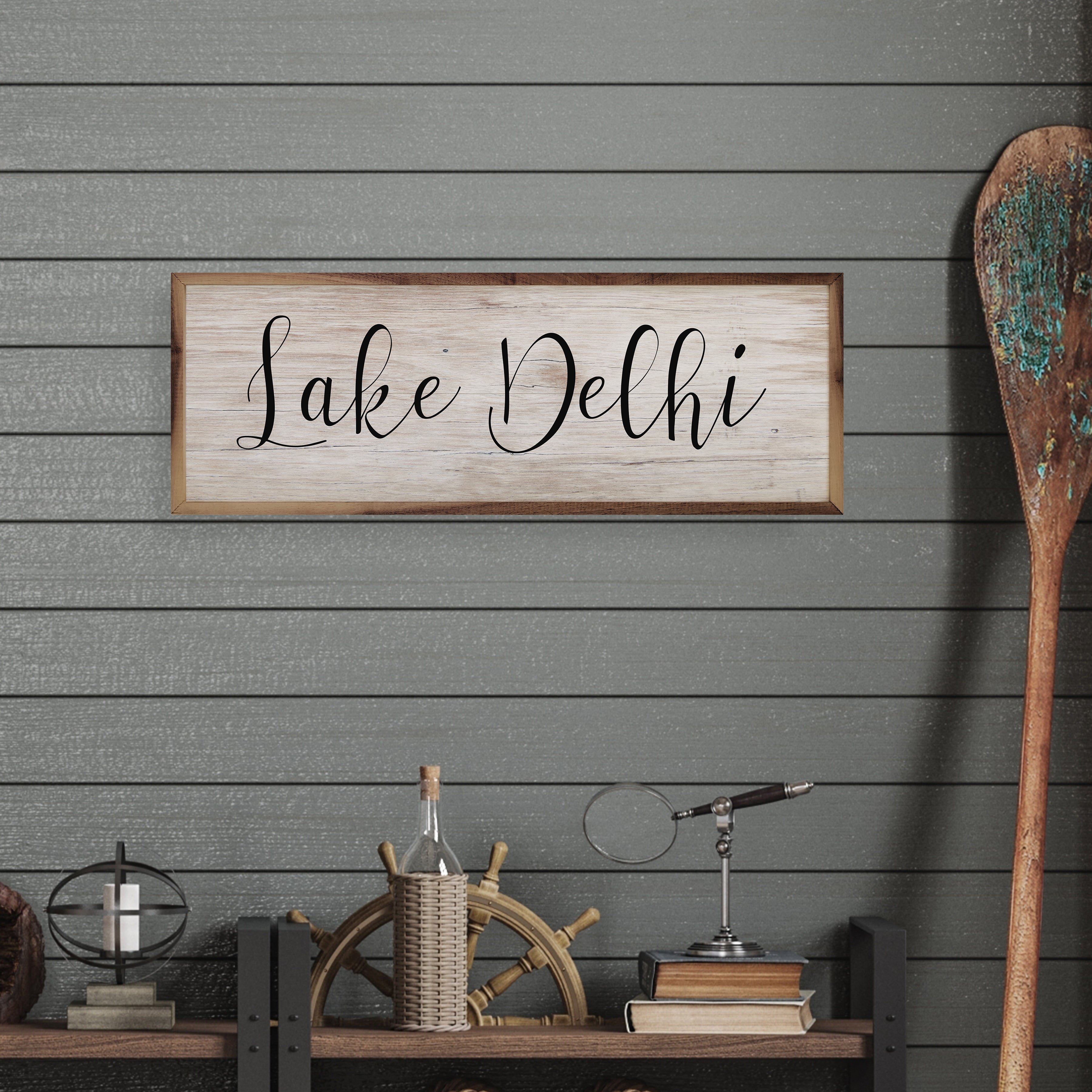 Name in Script | Personalized Wood Sign | Add Your Custom Text – Shimlee