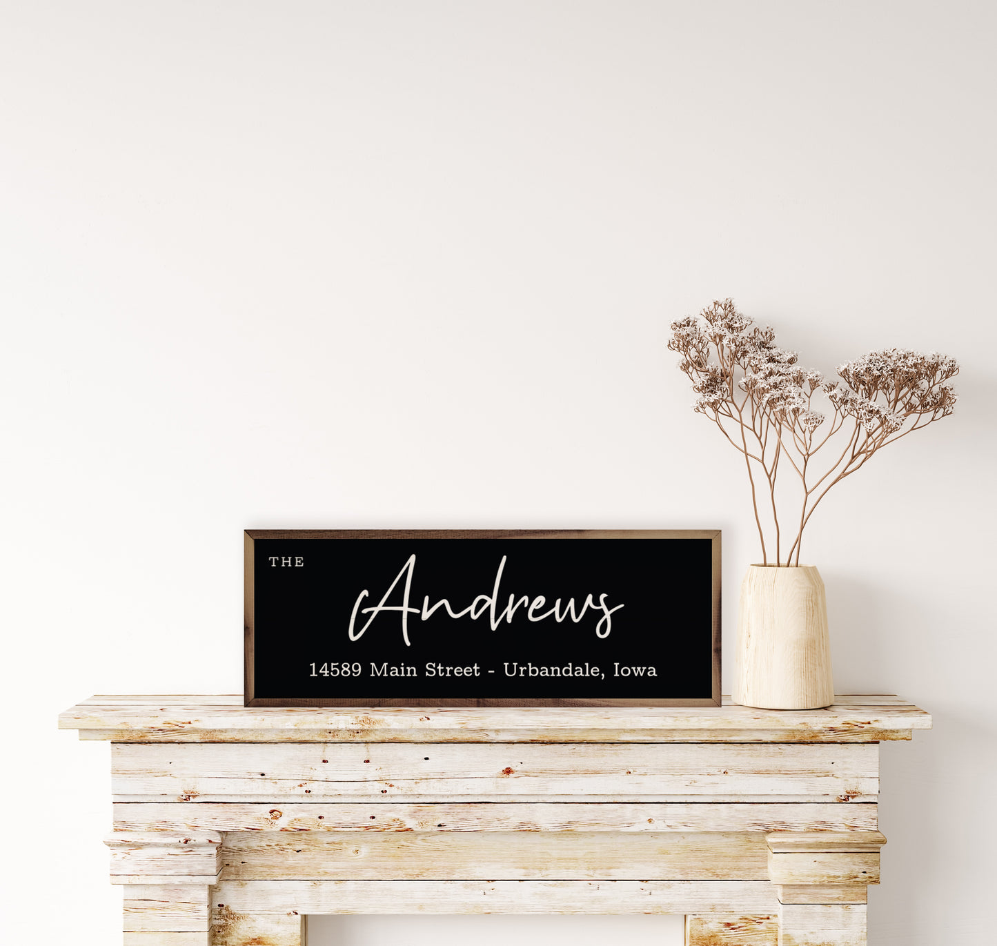 Name and Address | Personalized Wall Art