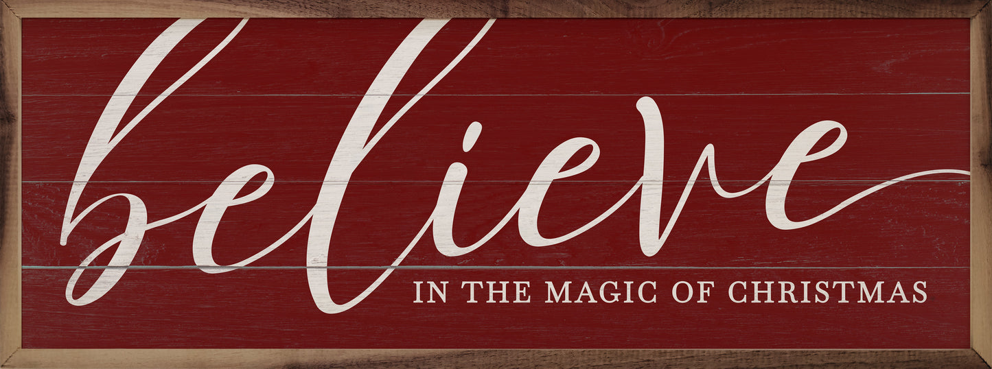 RD - Believe in the Magic 36"x12"