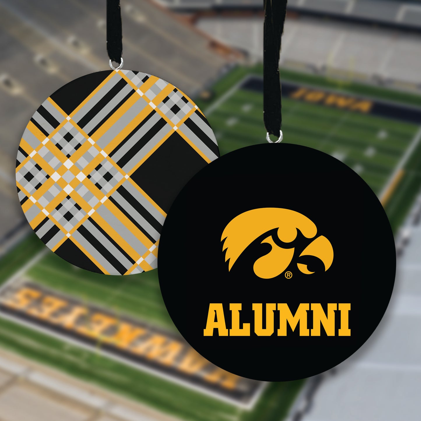 Alumni Iowa Ornament