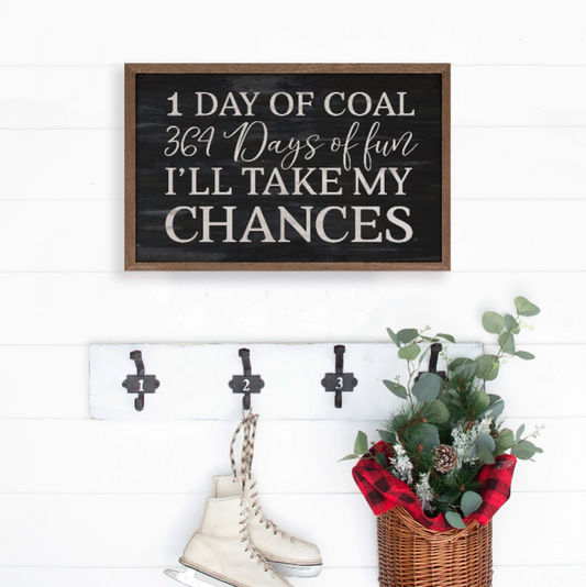 R - I'll Take My Chances 16"x10"