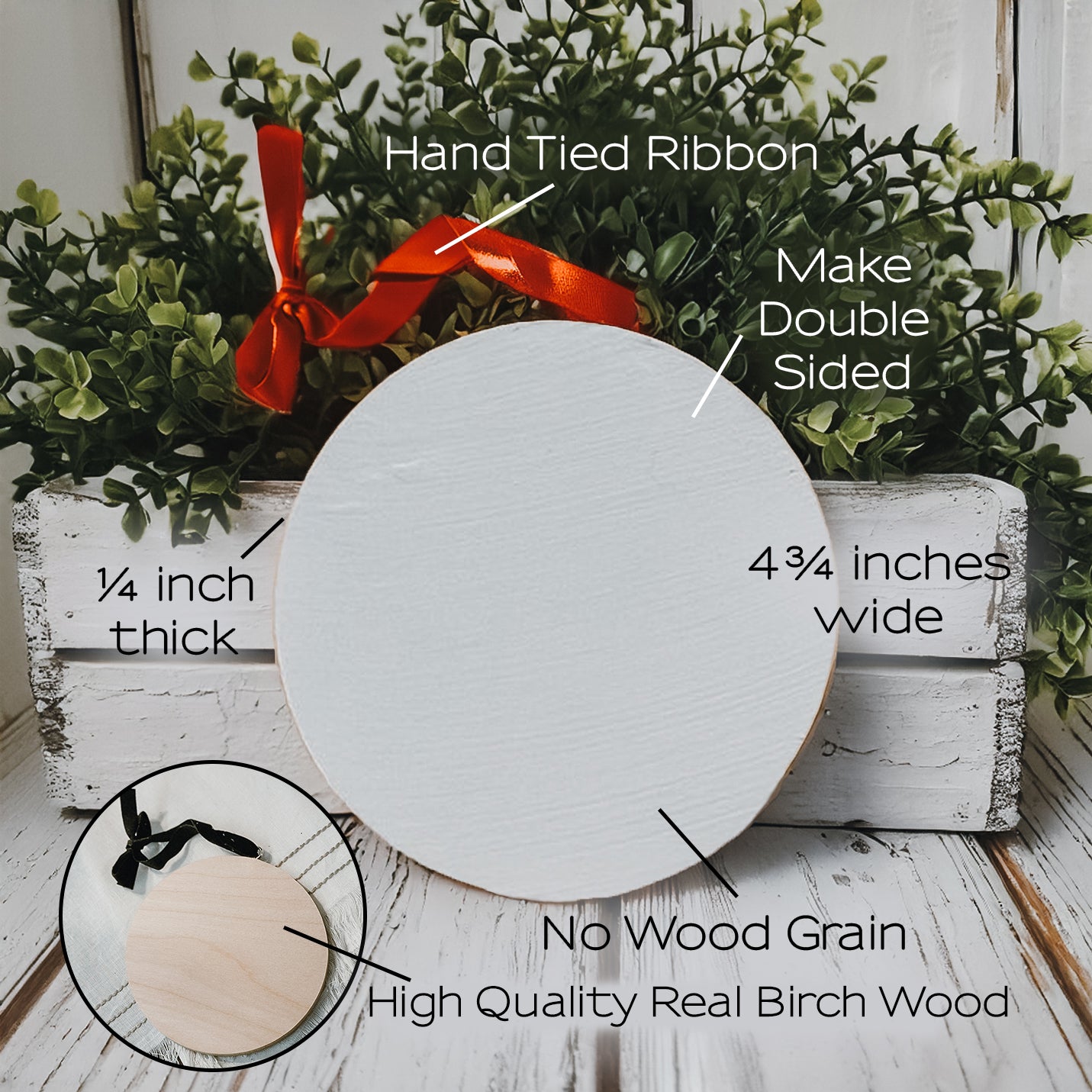 Circle Ornament | Wood Print