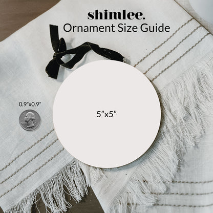 Circle Ornament | Wood Print